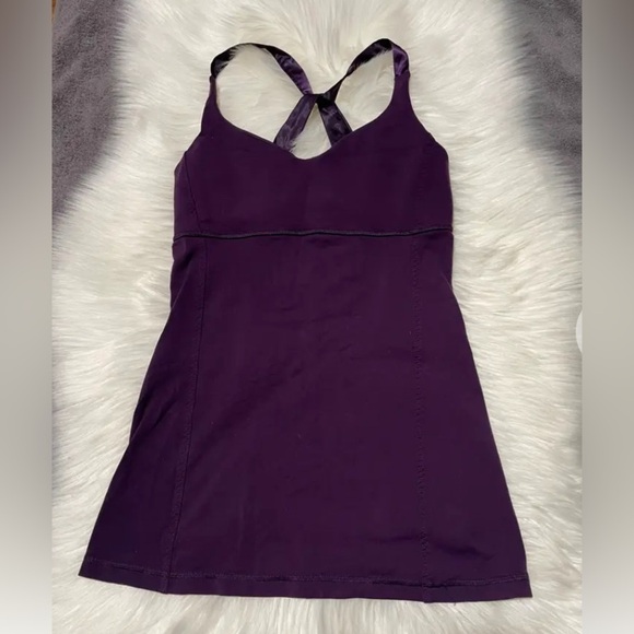 lululemon Practice Daily Purple Tank Top - Picture 1 of 3